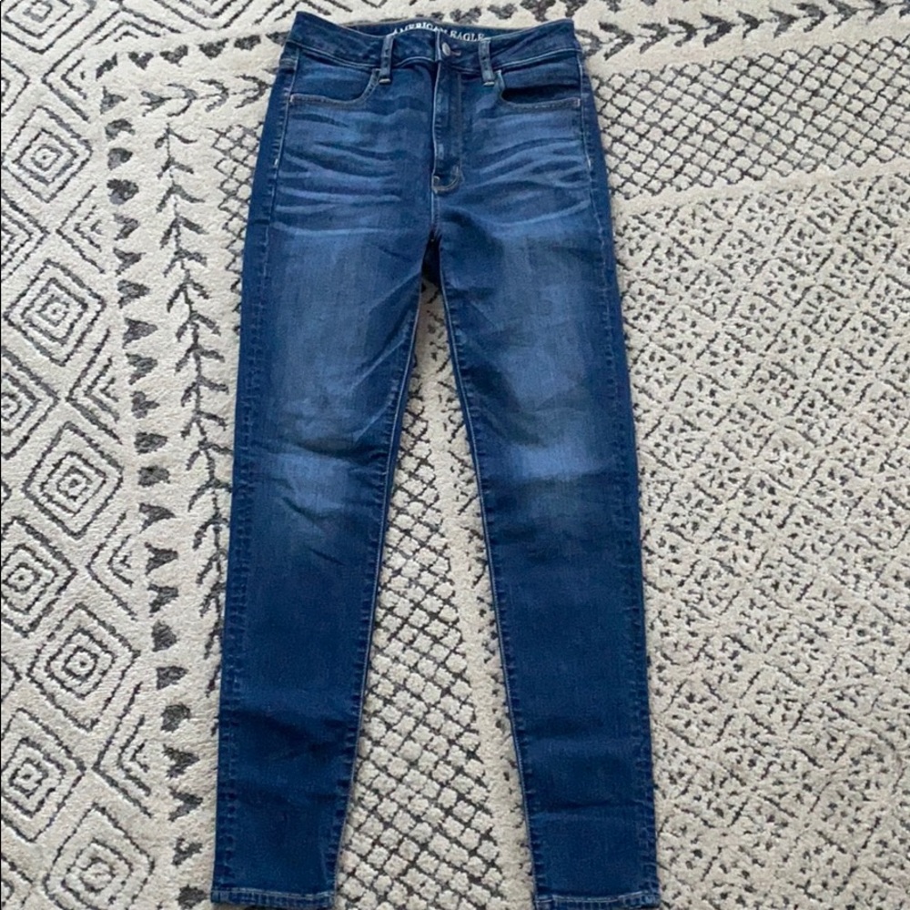 American eagle super hi-rise jegging